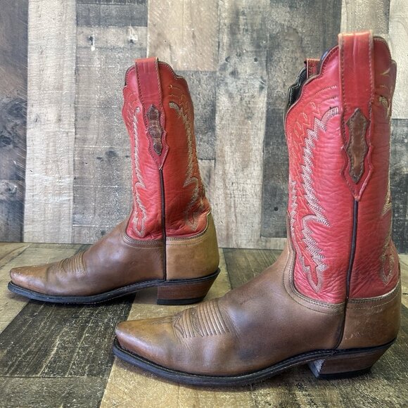 Lucchese N7142 Snip Toe 1883 Western Cowboy Boots Womens 9 B - Picture 10 of 12